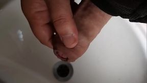 My bi cock foreskin