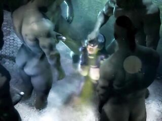 Taimanin pornographic toon