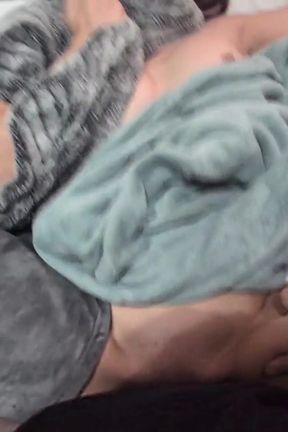 Missionary Cumshot All Over My Fleece Blankets