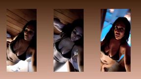coucou j ai commence a me toucher dans le sauna et 2 hommes sont venue aie aie...