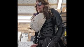 Alisons latex school cosplay