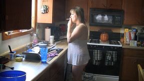 Housewife Unloading Dishwasher - HD