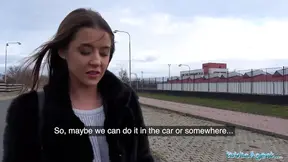 Public Porn Sexy Sybil Kailena gets her hot mouth filled wi