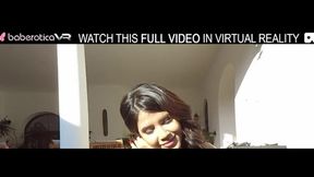 Solo Brunette Lady Dee Enjoying Herself Outdoors in VR