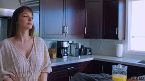 Wicked - Busty Brunette Wife Fantasizes About Hot Blonde When Fucking Husband