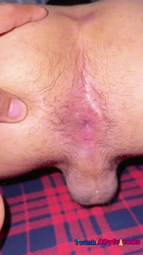 Bareback sex || Cumming inside my friend's ass hole