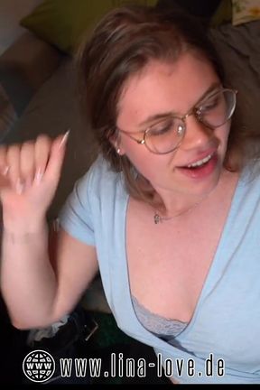 First Ever Real Spit Roast Threesome for PAWG Wife, Creampie and Cum on Tits