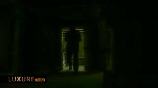 Blindfolded orgy with dildo and Double Penetration