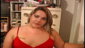 040 sexy BBW Christie 1st audition