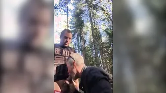 Hungry Bear Plows Amateur Cub Bareback Outdoors