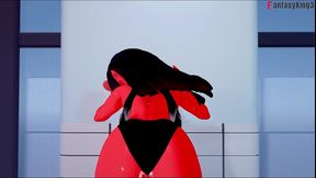 meru the succubus red pov bikini sex - full & pov version on sheer & ptrn: fantasyking3