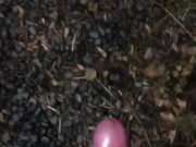 Masturbate my phimosis penis while peeling.My glans is red