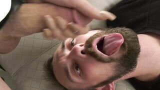Big-Dick Transgender Rides Client's Ass in Anal Play Session