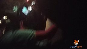 regresando caliente de una fiesta con mi esposo se me antoja tener sexo con el chofer uber
