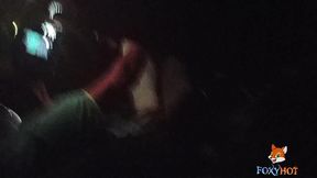 regresando caliente de una fiesta con mi esposo se me antoja tener sexo con el chofer uber