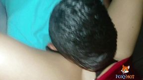 regresando caliente de una fiesta con mi esposo se me antoja tener sexo con el chofer uber