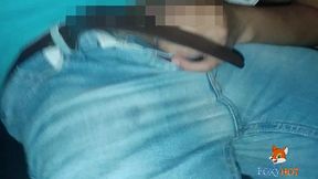 regresando caliente de una fiesta con mi esposo se me antoja tener sexo con el chofer uber