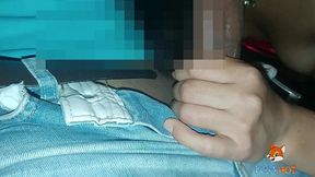 regresando caliente de una fiesta con mi esposo se me antoja tener sexo con el chofer uber