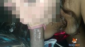 regresando caliente de una fiesta con mi esposo se me antoja tener sexo con el chofer uber