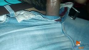 regresando caliente de una fiesta con mi esposo se me antoja tener sexo con el chofer uber