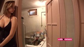 Busty Housewife Cheats with Plumber's Big Dick