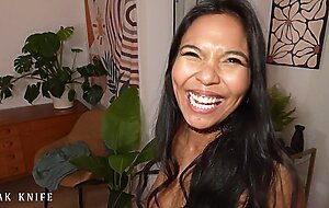 Movie night SNEAKY QUIET SEX in front of my step-sis - Jada Kai