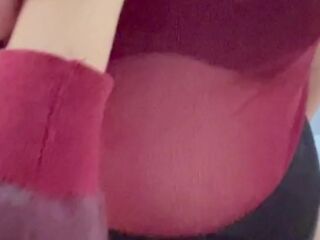 That babe got on top of me to feel her clit in my palpitating vagina