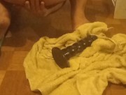 Big dildo orgasm screaming