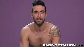 Hairy Aussie And Quebec Hunks Cum Together