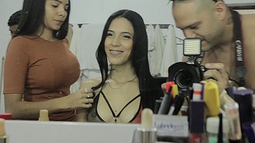 Behind the scenes. HELEN STAR, VALERY WATSON, MICHELLE ANDERSON + pissing. LTP071