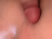 Hot, muscular straight guy fucks perfect ass w/ dildo talking dirty then sucks clean like true slut