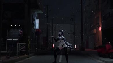 Elf VTuber nude Kpop dance in billionaire hentai MMD