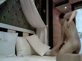 Amazing homemade roleplay, skinny, blindfolded adult video