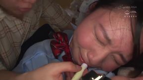 722a 拘束スローヒストンレフ ゆっくり生チホを挿し込み中出しまての反応を楽しむ鬼畜オヤシに犯れた女