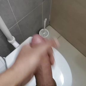 Women Public Toilet Jerking