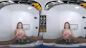 Virtual luck - Anne's wet pussy receives your hard cock and explosion