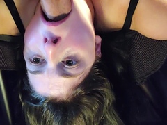 Brunette hookup amateur blowjob and dirtytalk sexdate