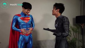 Superman x Spiderman - Lycra Superhero Costumes