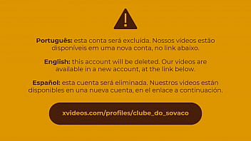 Aviso: nossos v&iacute_deos ser&atilde_o publicados em uma nova conta