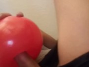 Pocket balloon creampie