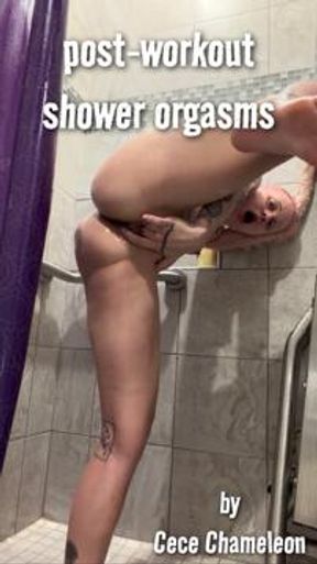 post-workout shower orgasms