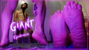 The Giant Shows Off and Devours the Curious Ones | HD 720p | Giantess - Vore - Handjob
