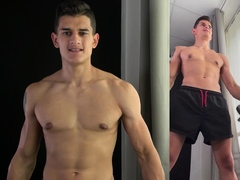 Hot hunk Breno Gomes stud shows his hot body