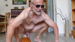 Daddy Rides a Dildo