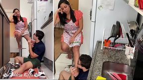 Goddess Kiffa - Hot Milf Cooking Teacher EP 1 - Student massage teacher'_s tired feet - FOOT WORSHIP - ASS - HIGH HEELS MULE - TABOO - FOOT DOMINATION - HUMILIATION - TOE SUCK - SOLES - FOOT GAGGING - FOOT MASSAGE - FOOT -