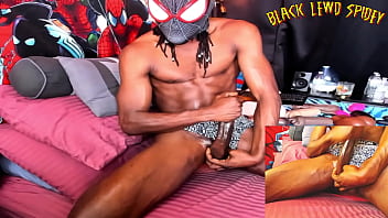 Black Lewd Spidey Live Stream 11