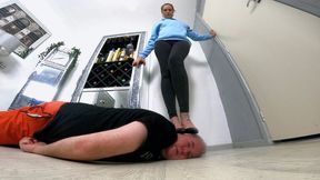 Danielle's Elegant Trampling Heels FLOOR CAM (4K)