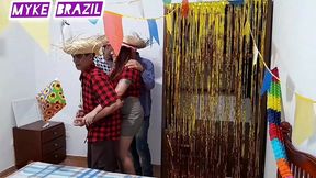 orgia tipica brasileira arraial de sao joao 2024 com nicole romanoff