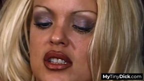 Blow job on bed &mdash;  finger play &mdash;  then nasty fellatio&#x1F61C; on tiny prick