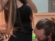 B1gTheo Playing with and Sucking TS Candy - HUGE Trans Cock